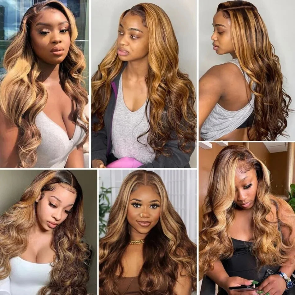Highlight Wig Human Hair