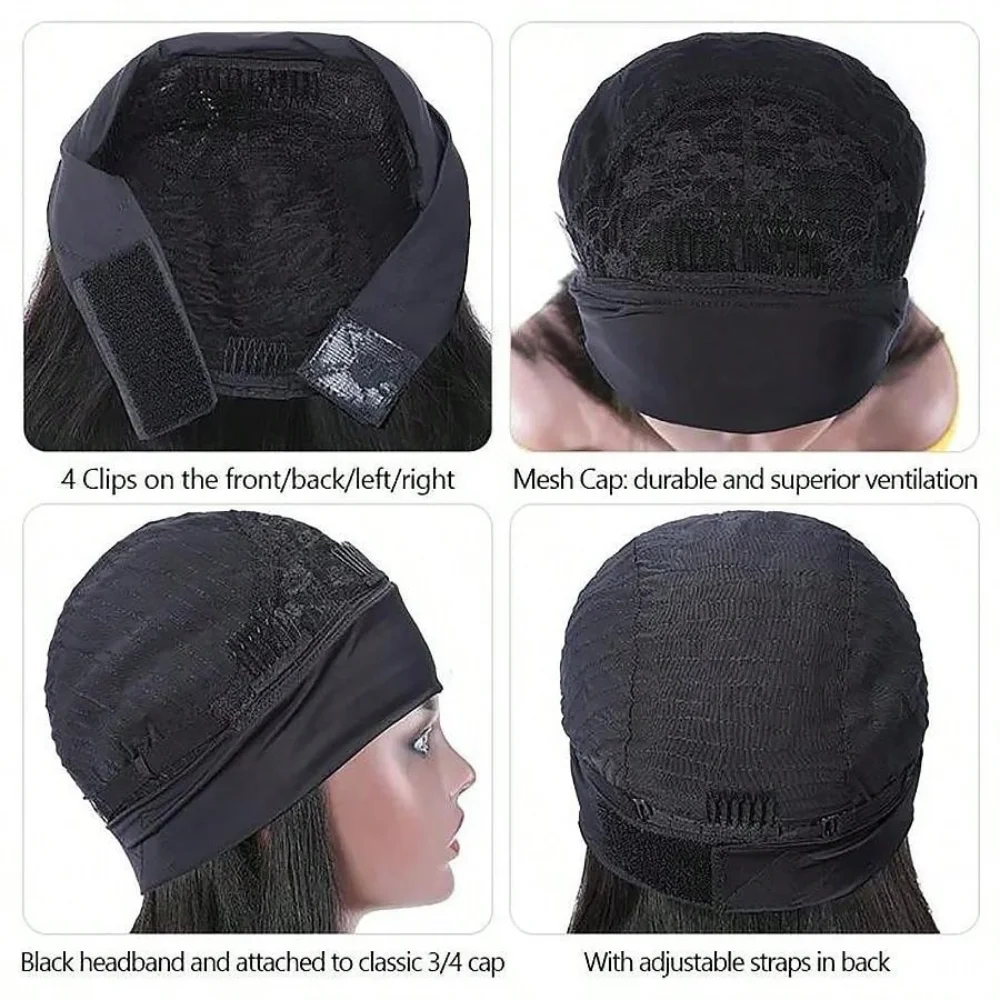 Headband Wig Human Hair