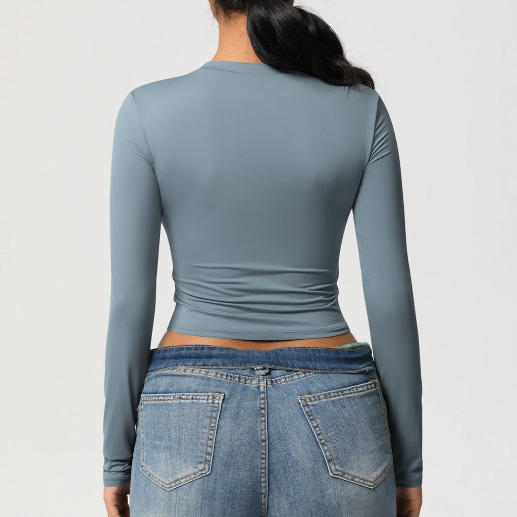 Women's Solid Color Nylon