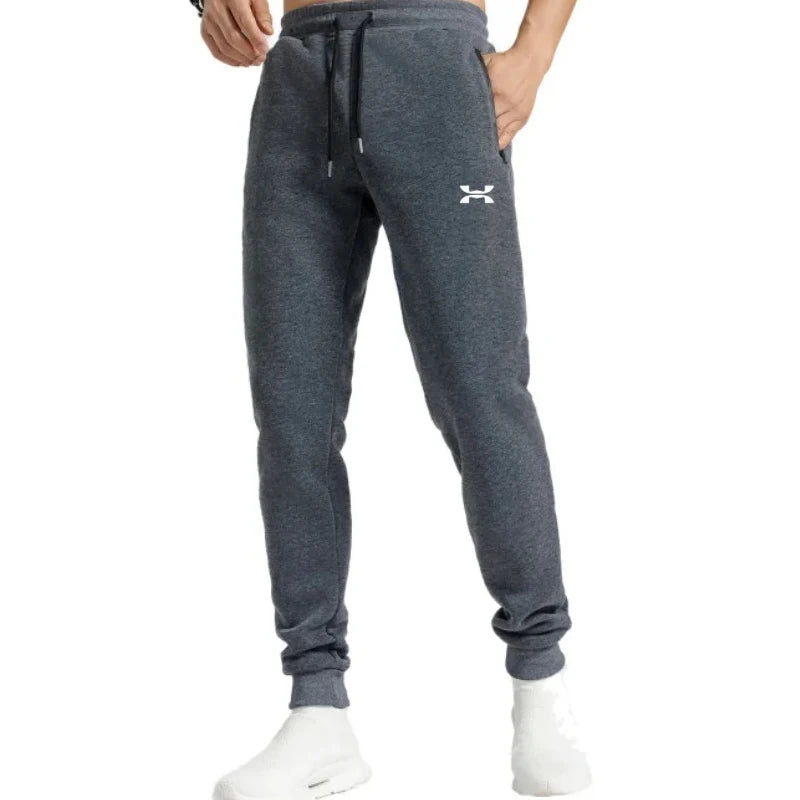 Men Zip Pocket Fleece Pants
