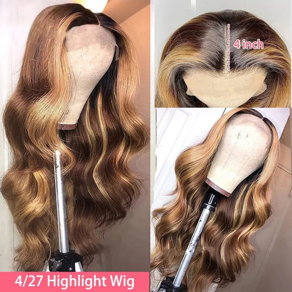 Highlight Wig Human Hair