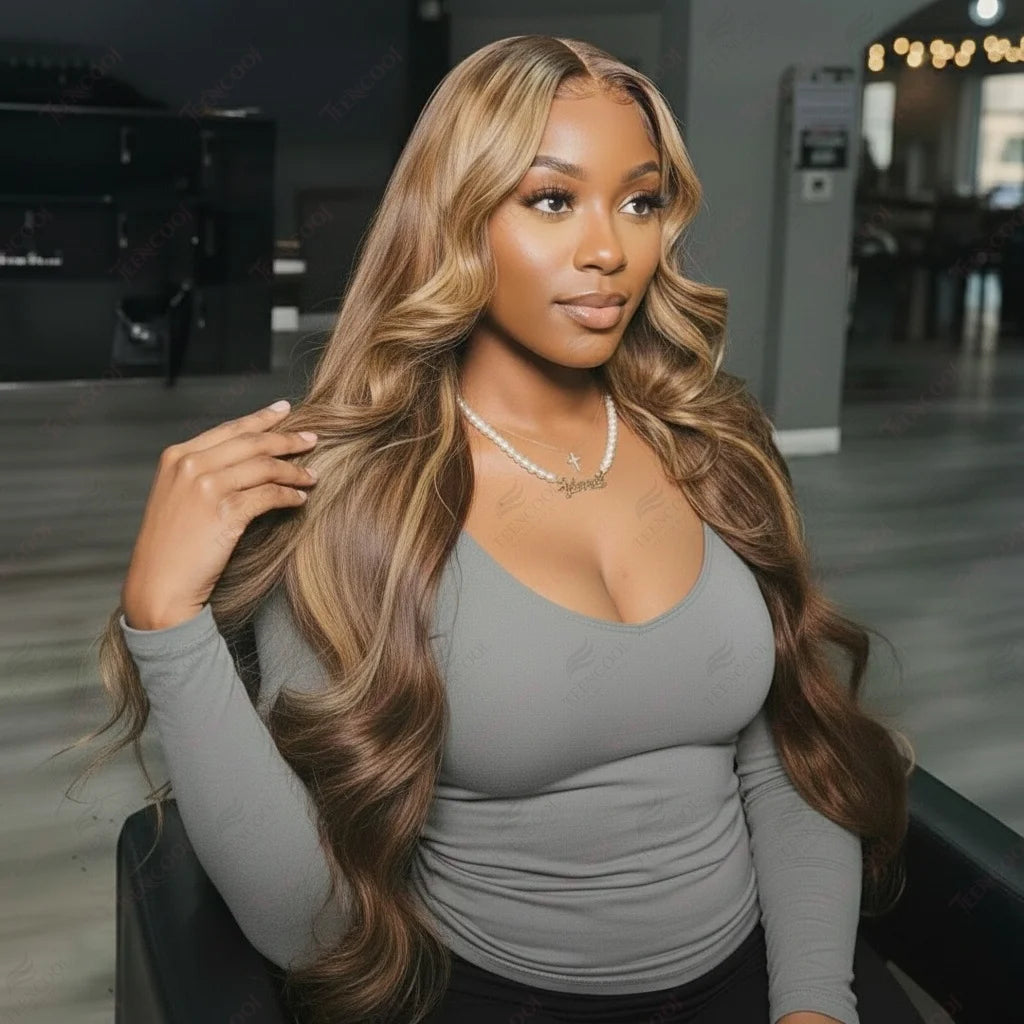 Colored Highlight Wig \