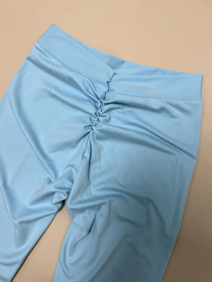 Women V Back Sports Yoga Leggings