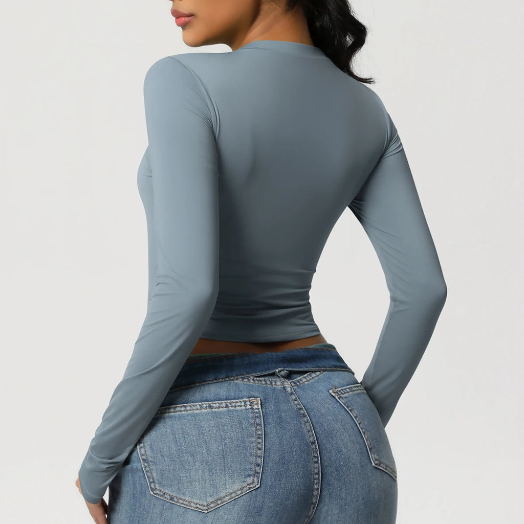 Women's Solid Color Nylon