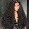 30" Long Kinky Curly Human Hair