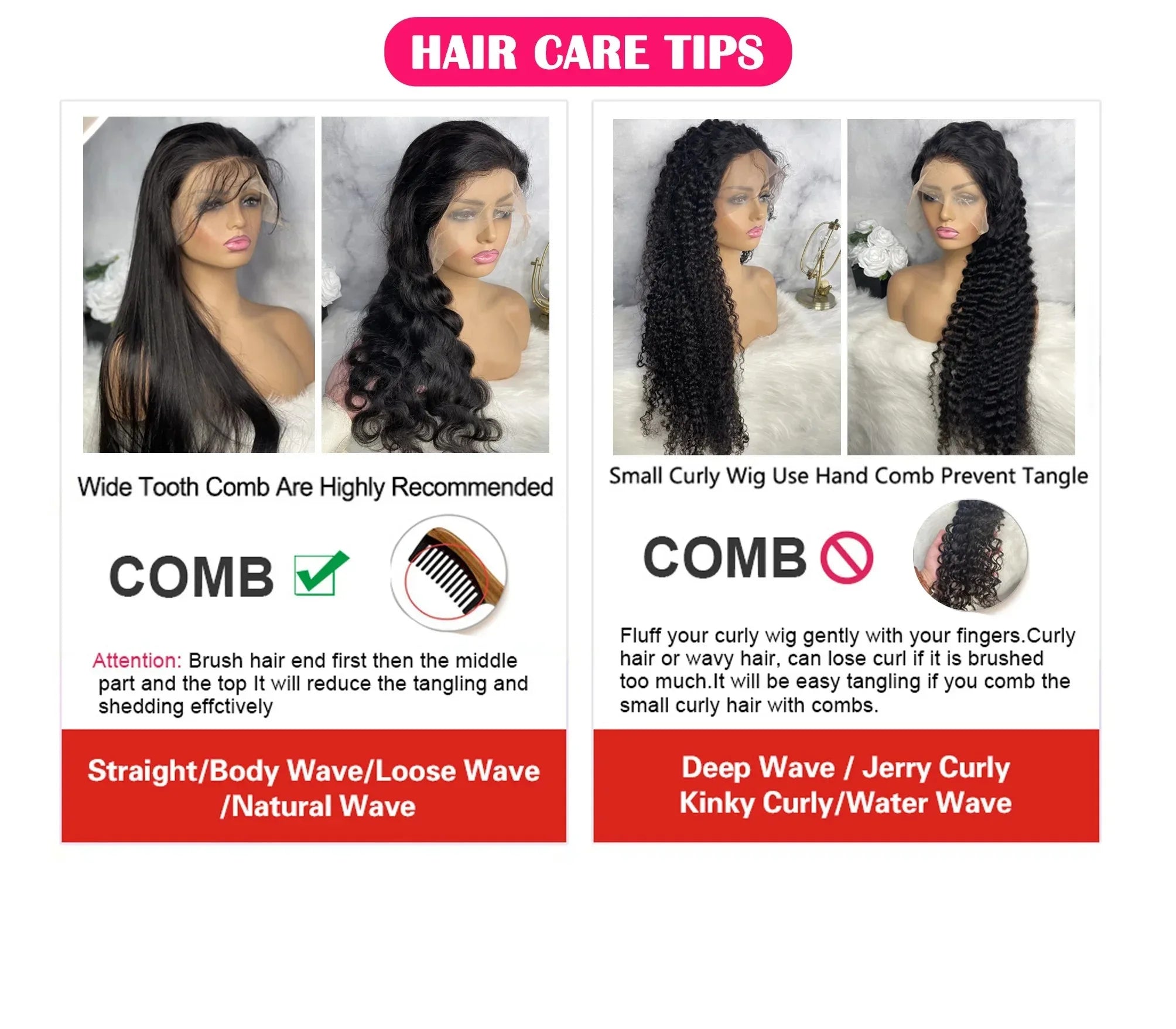 Lace Front Human Hair Wigs