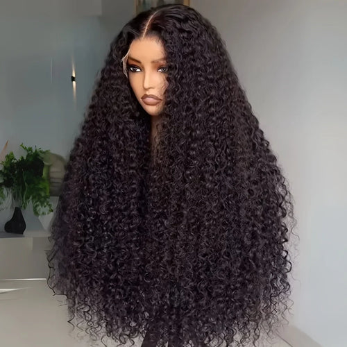 30" Long Kinky Curly Human Hair