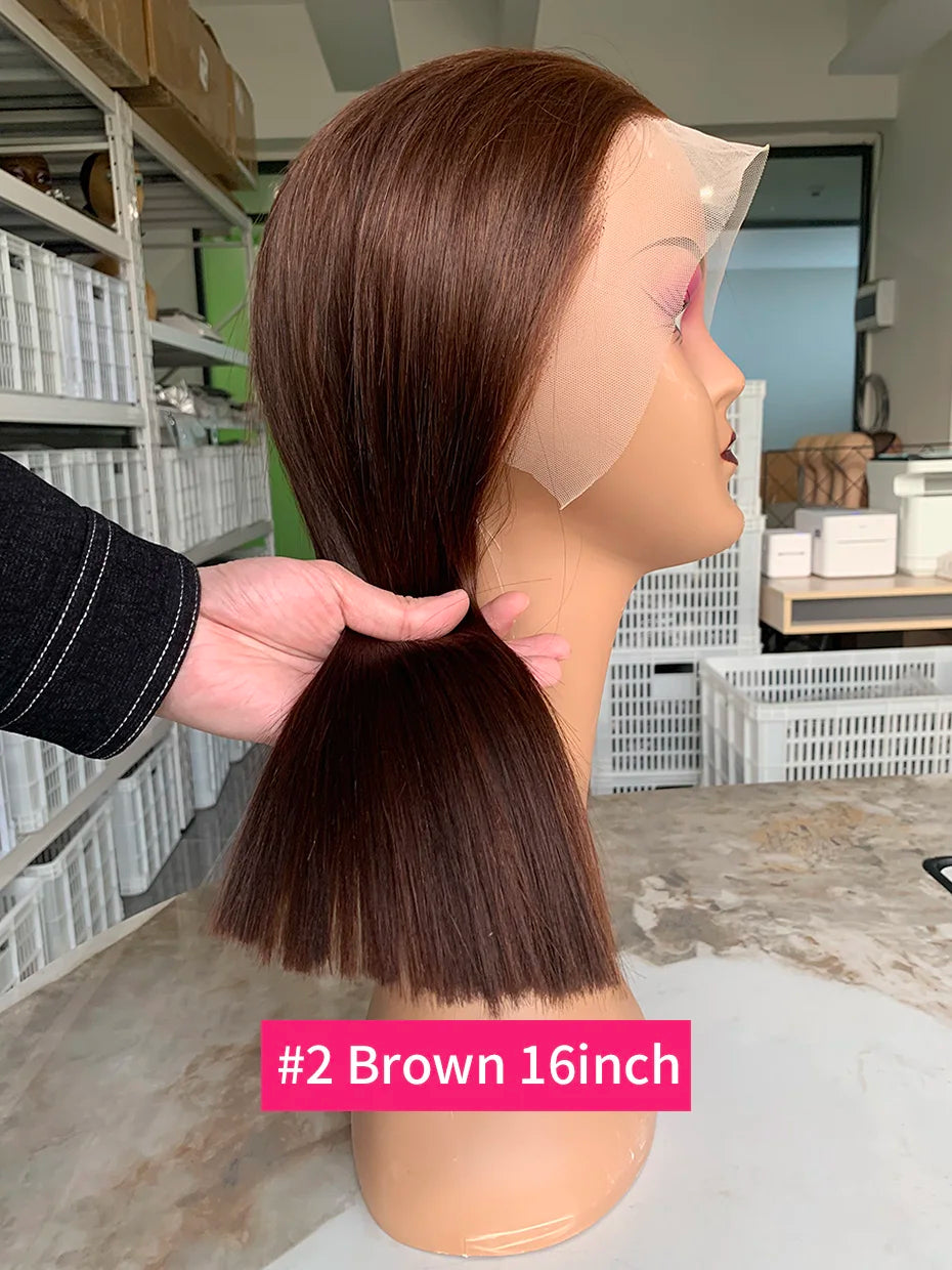 18 20 22 24 inch 13x4 Bob Human Hair Wig