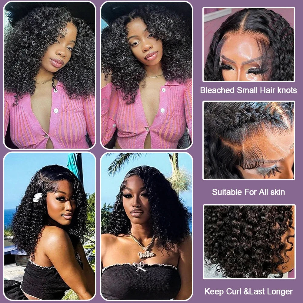 Human Hair Bob Pixie Cut Wig