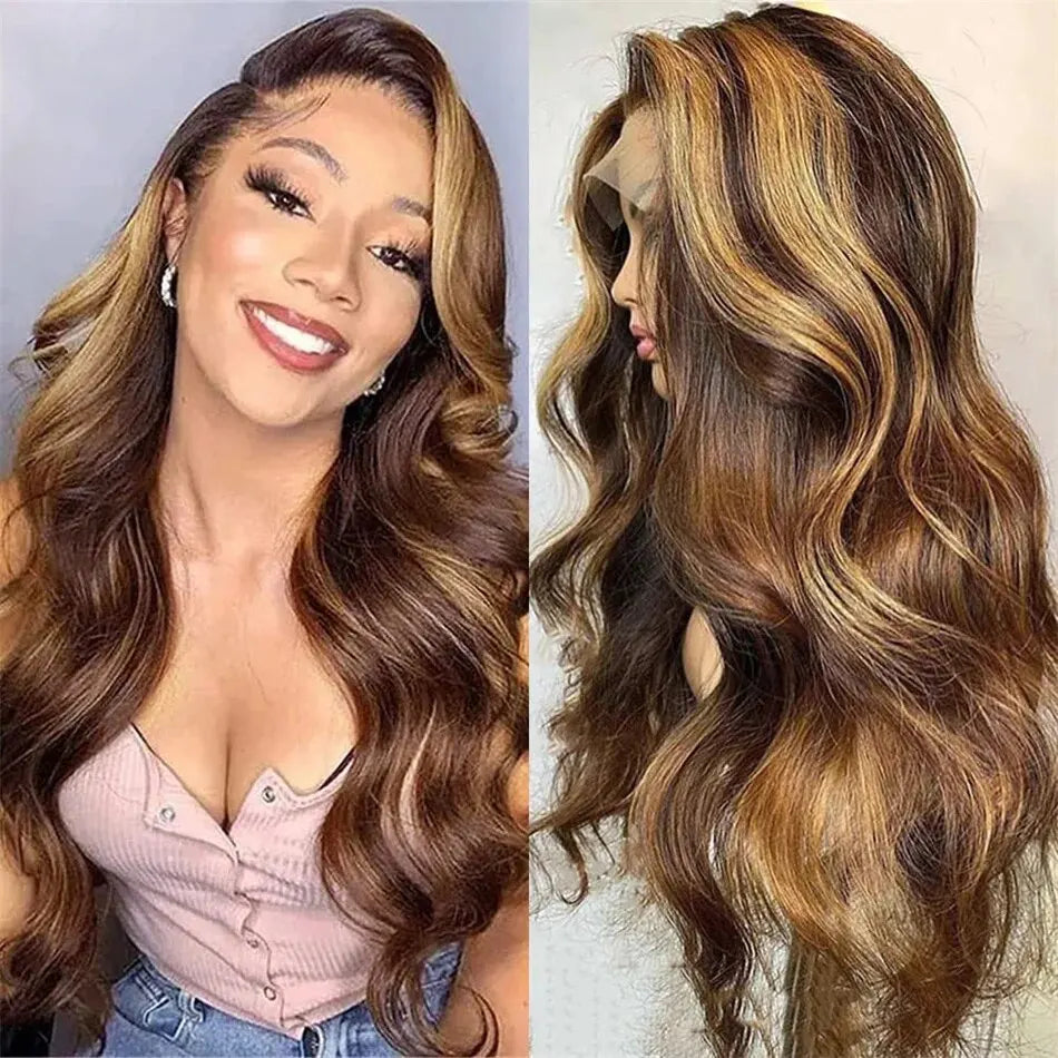 Highlight Wig Human Hair