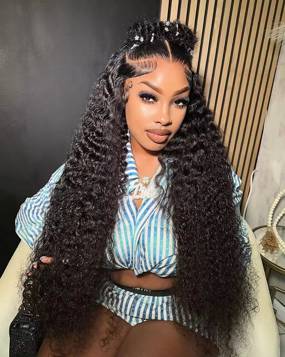 13x6 Malaysian Curly Human Hair Wigs