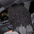 Human Hair Half Wig Kinky Curly