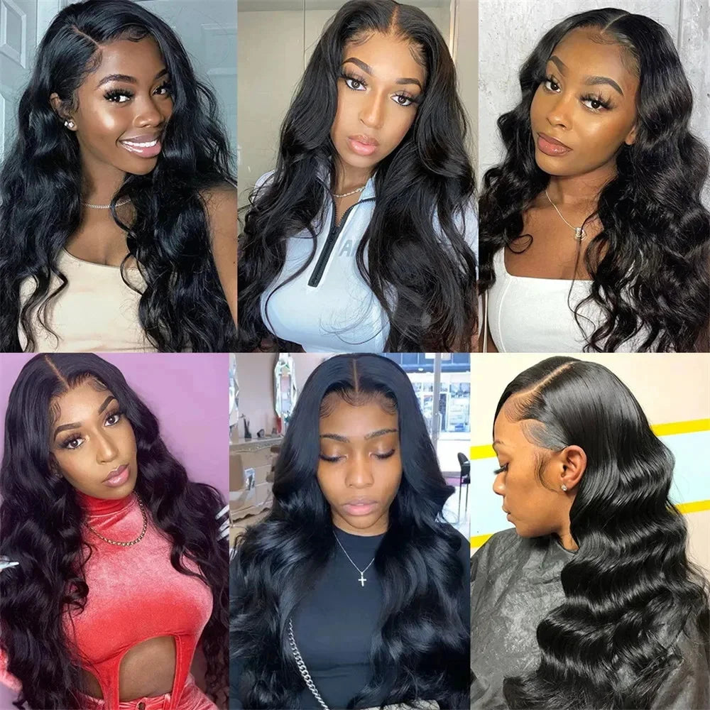 Body Wave Wigs Pre Plucke