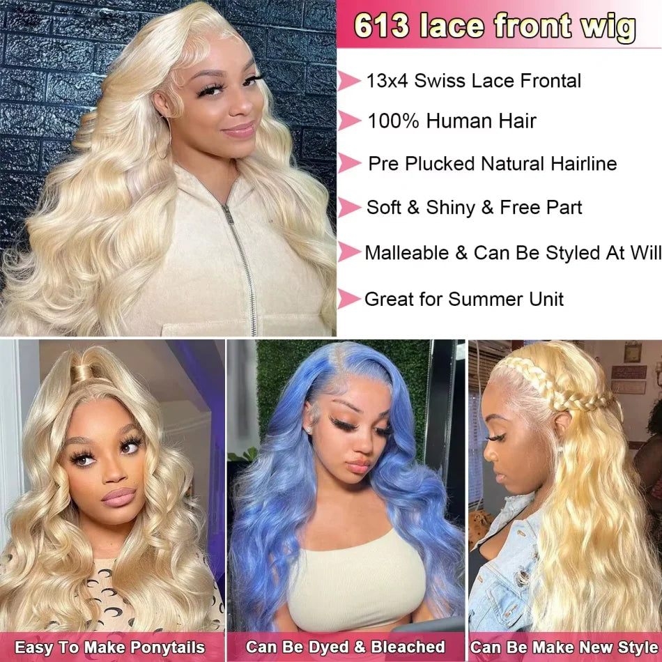 613 Hd Lace Frontal Wig