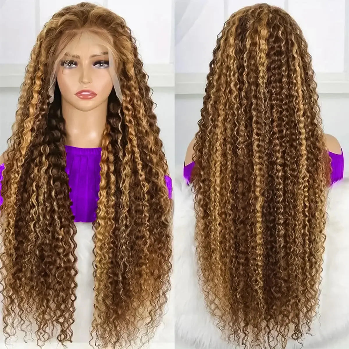 13x4/5x5 HD Transparent Lace Frontal Deep Wave