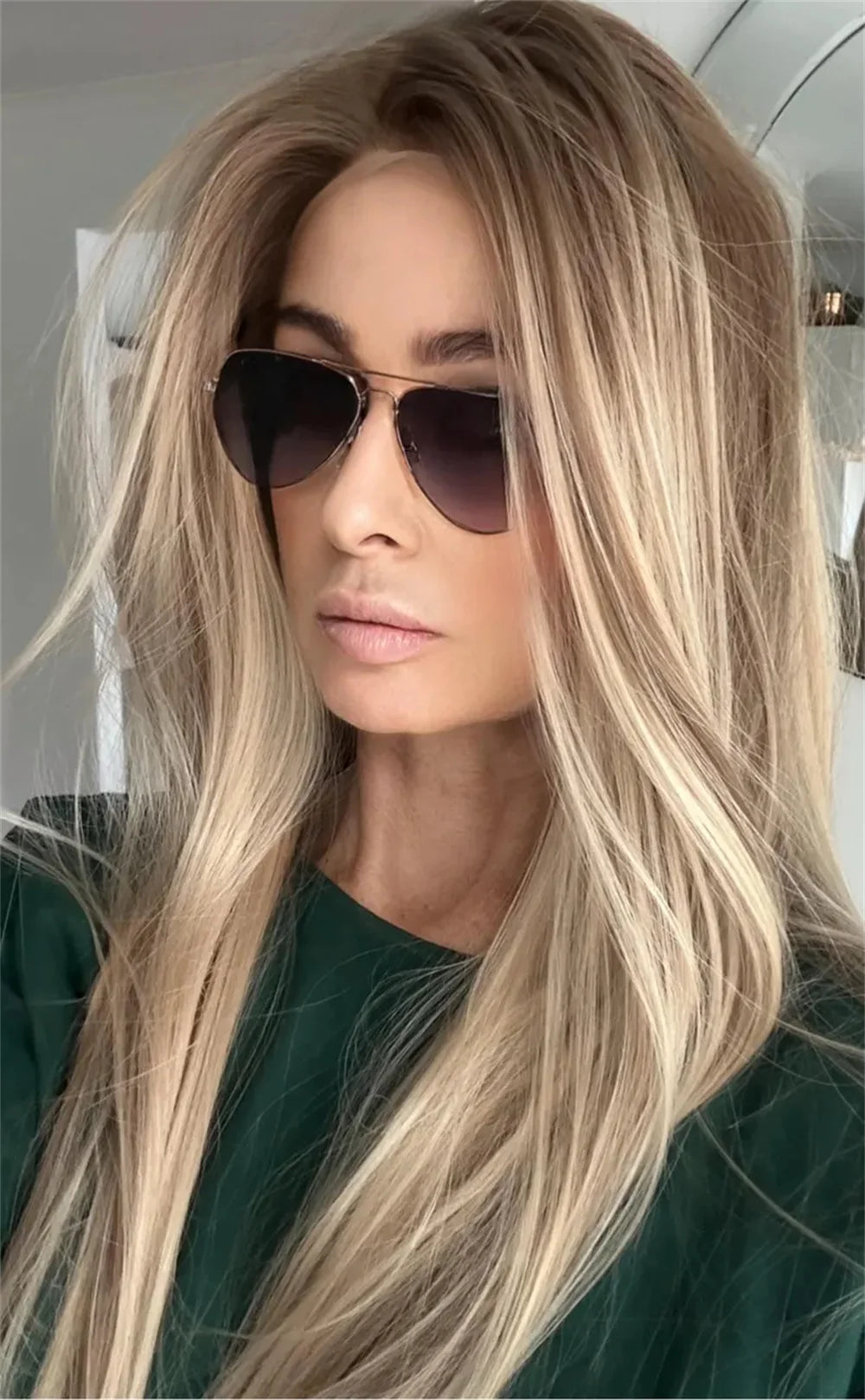 Realistic 13x4 30" Lightly Layered Straight