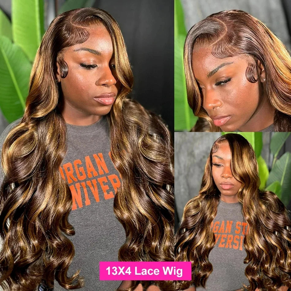 Highlight Wig Human Hair