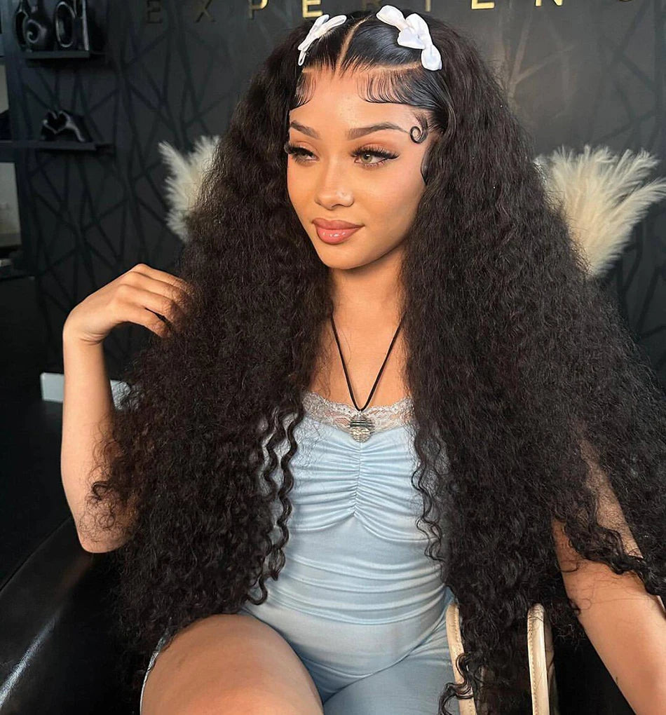 13x6 Malaysian Curly Human Hair Wigs