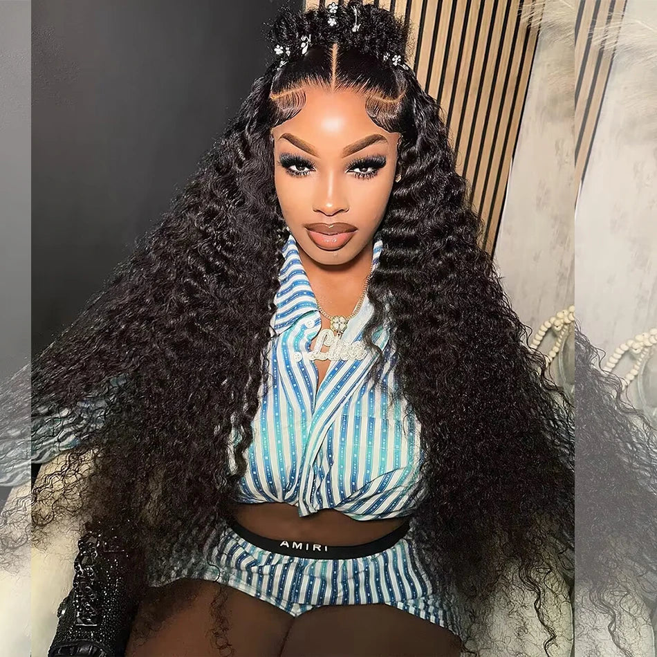 13x6 Malaysian Curly Human Hair Wigs