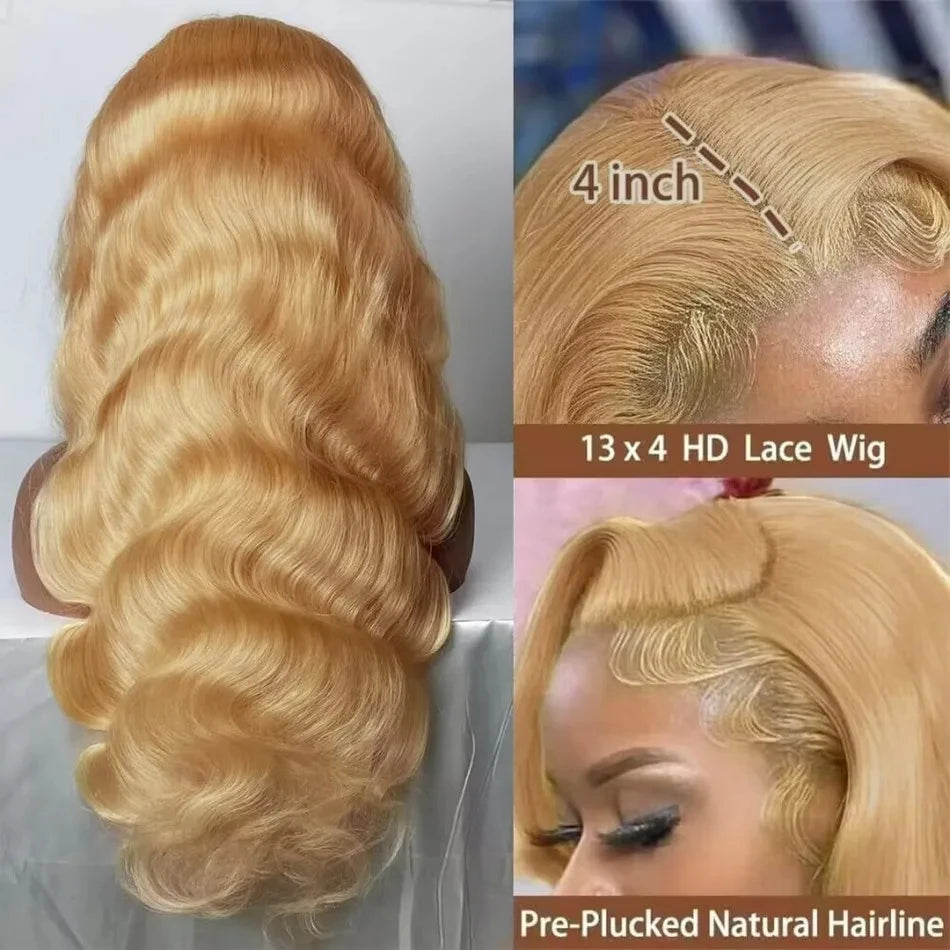 180% Density 13x6 HD Lace Front Wig