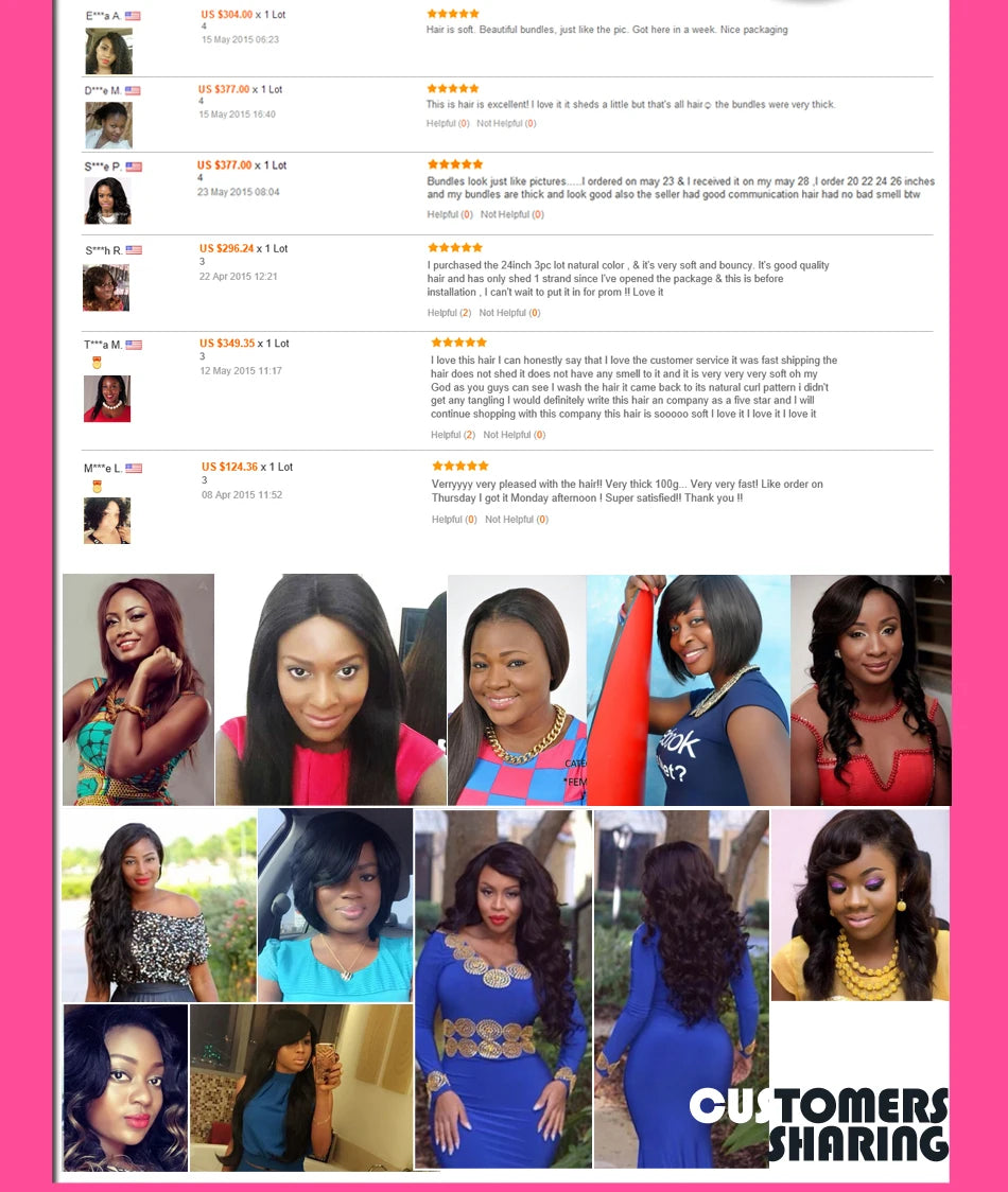 12A Raw Donor Human Hair Wigs