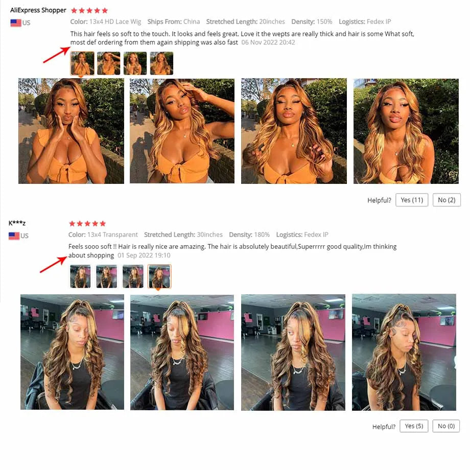 Highlight Wig 100% Human Hair