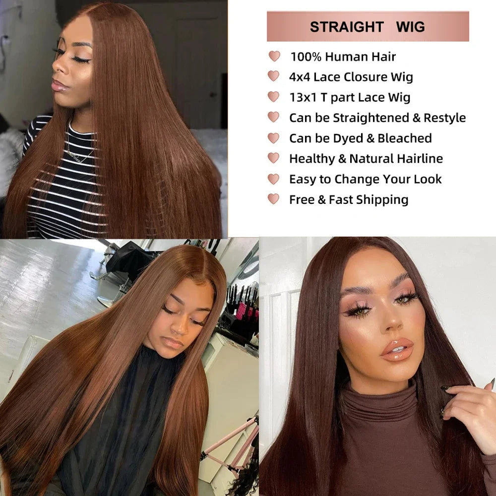 100% Vietnamese Chocolate Brown Human Hair