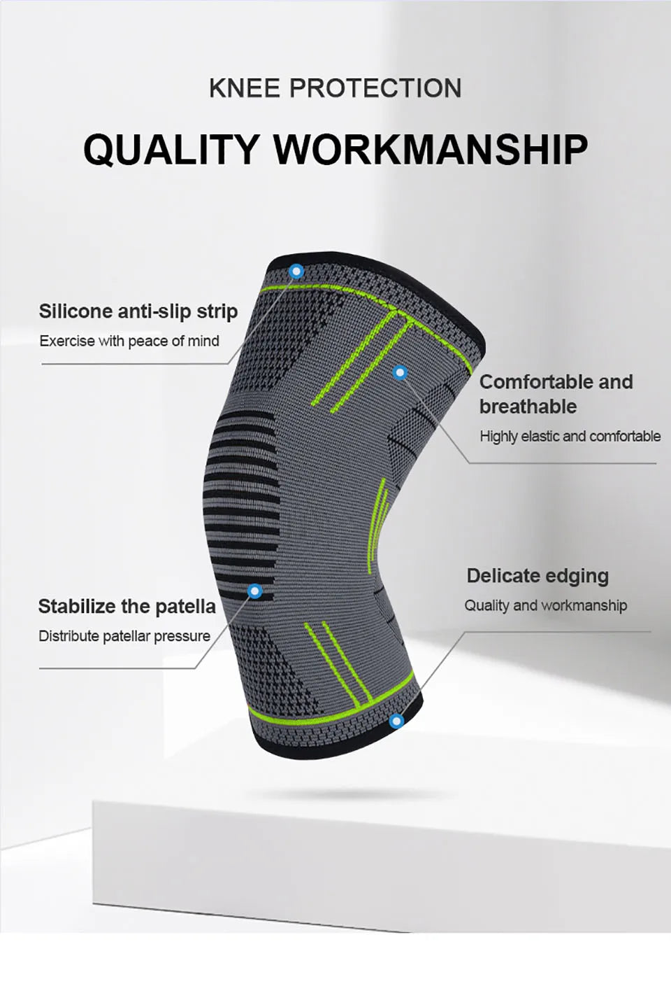 1PCS Compression Knee