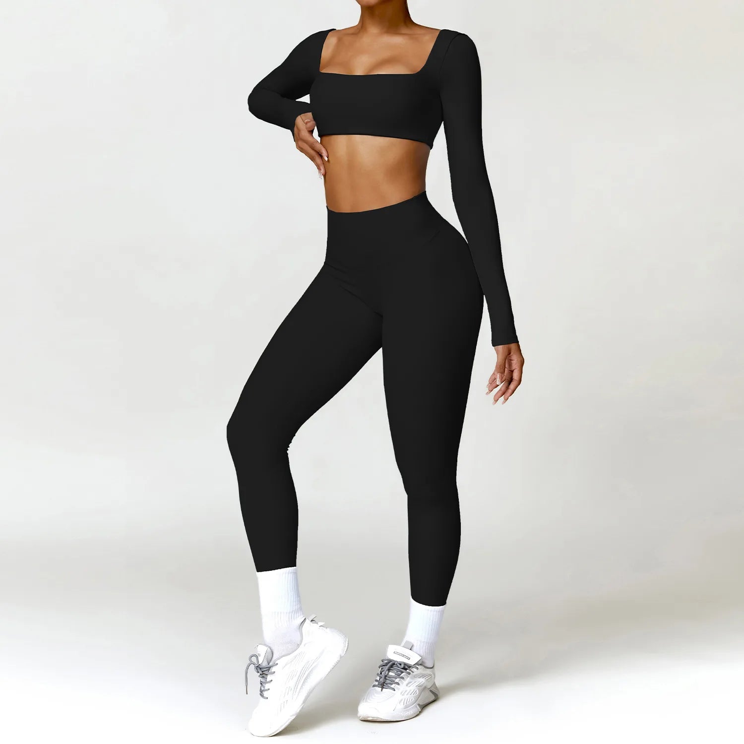 2PCS Yoga Suit Sports Set Women