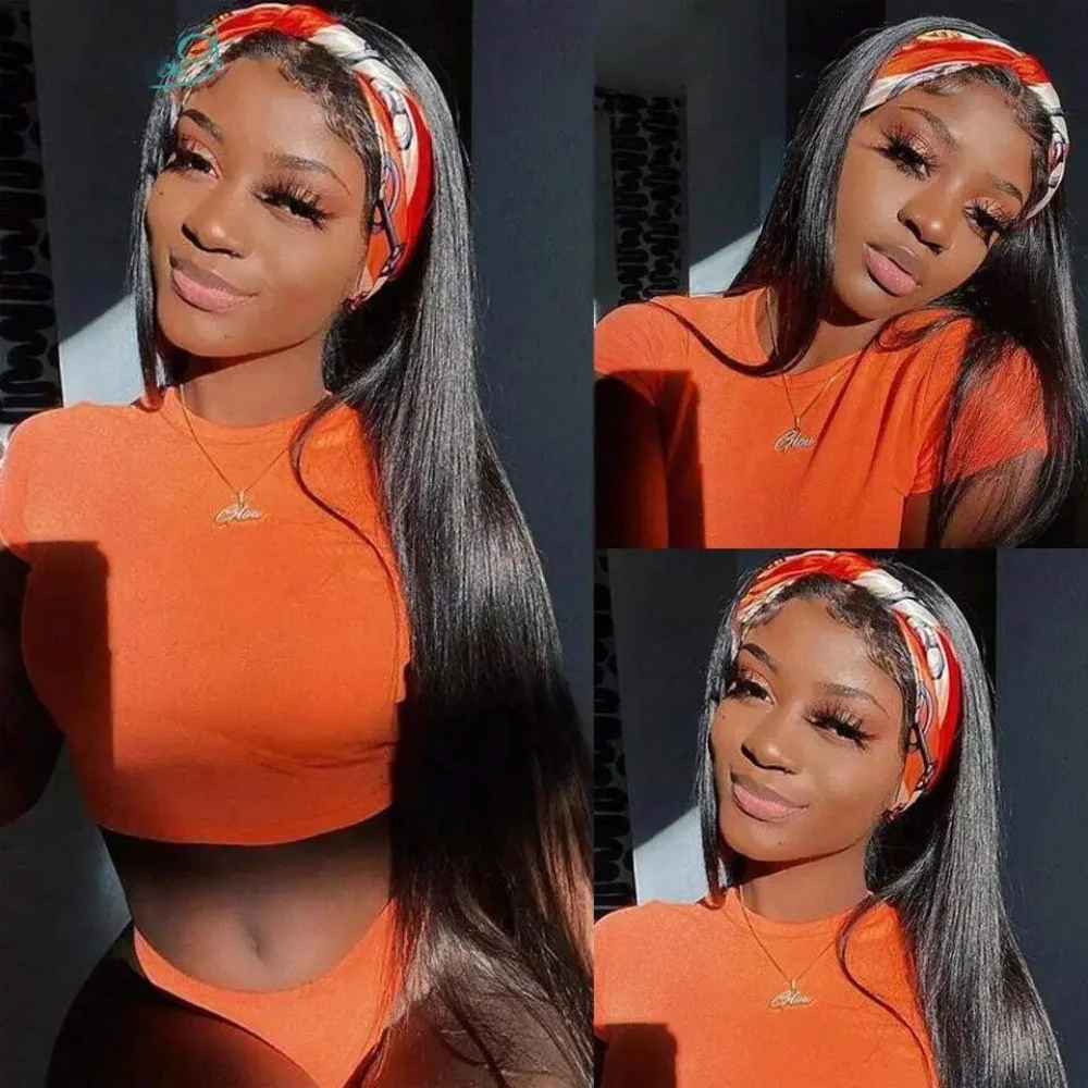 Headband Wig Human Hair