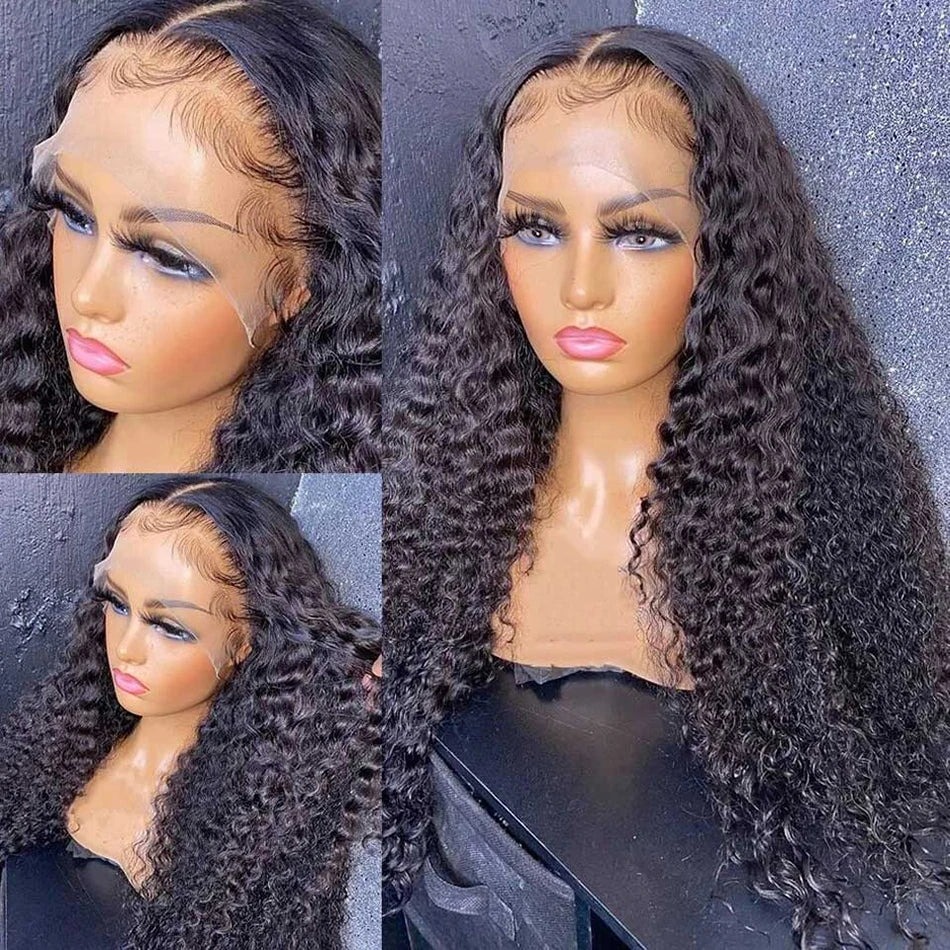 13x6 Malaysian Curly Human Hair Wigs