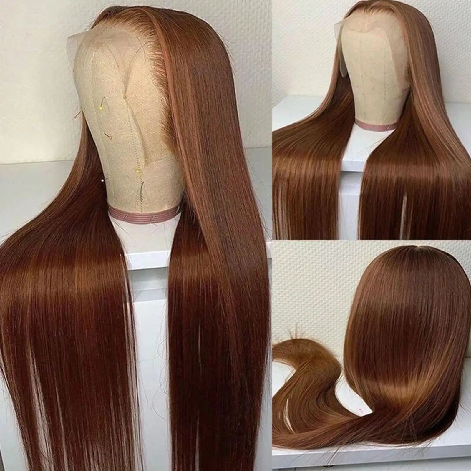 Chocolate Brown Frontal Wig