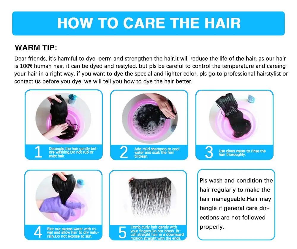 Deep Wave Human Hair